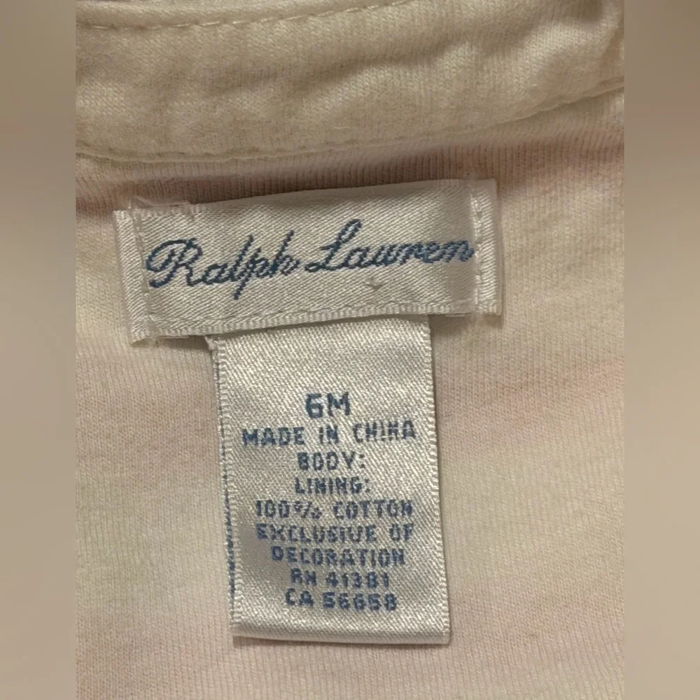 Ralph Lauren Collared Onesie 6M - Picture 4 of 4